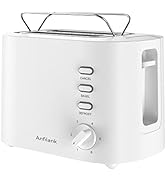 Amazon | ANFILANK ポップアップトースター 2枚焼き 焼色調節6段階 5